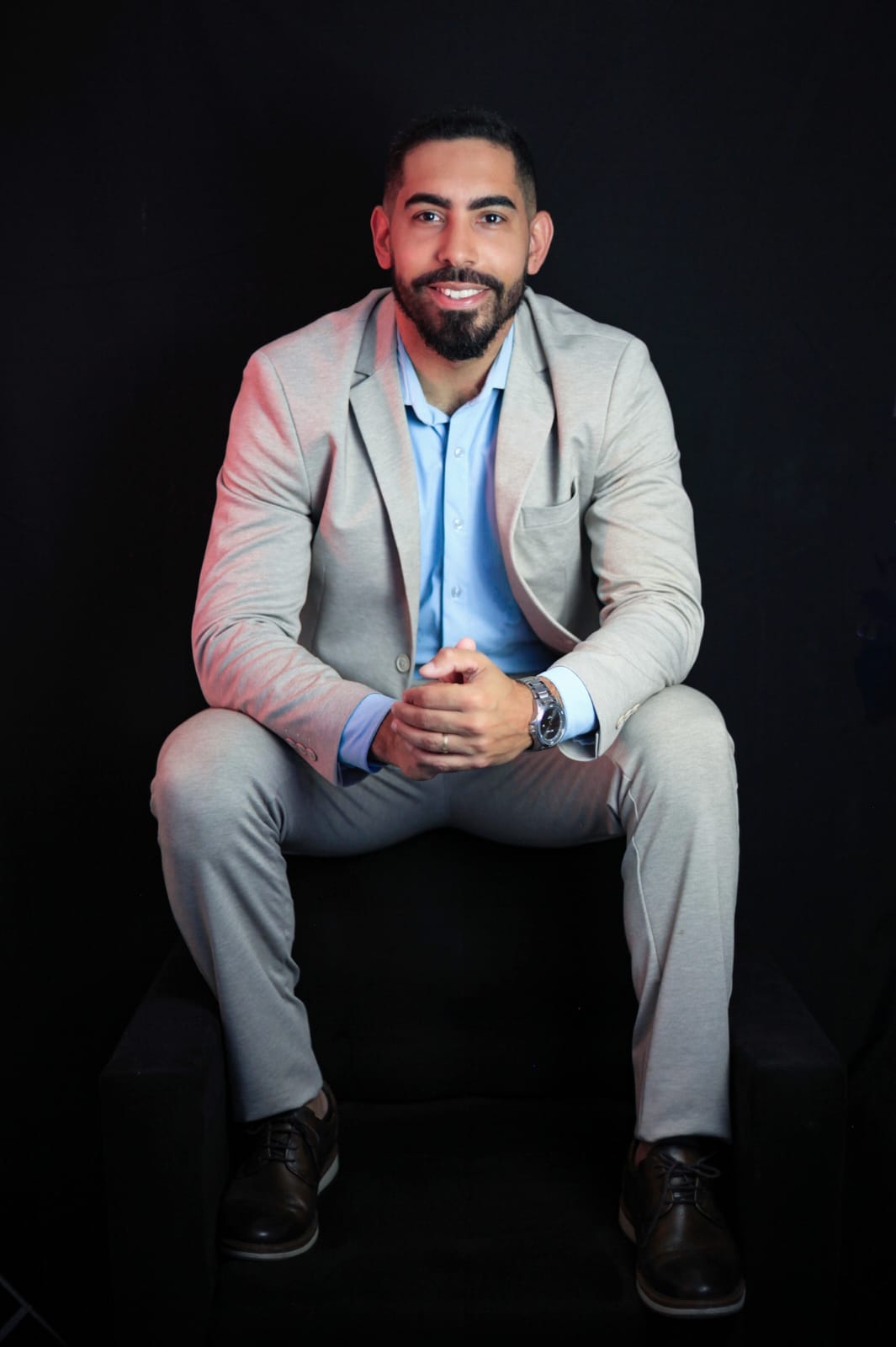 Rodrigo Vieira em ensaio profissional